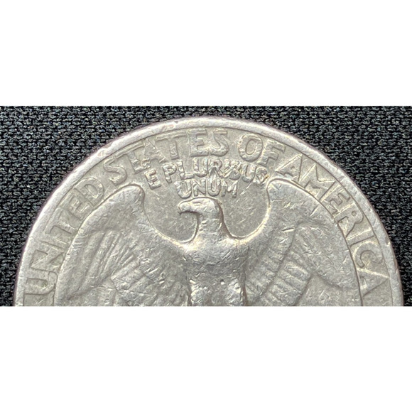 1965 Quarter Messy Eater on Obverse & Clown Beak Eagle & Strike Over on Reverse - Picture 13 of 16